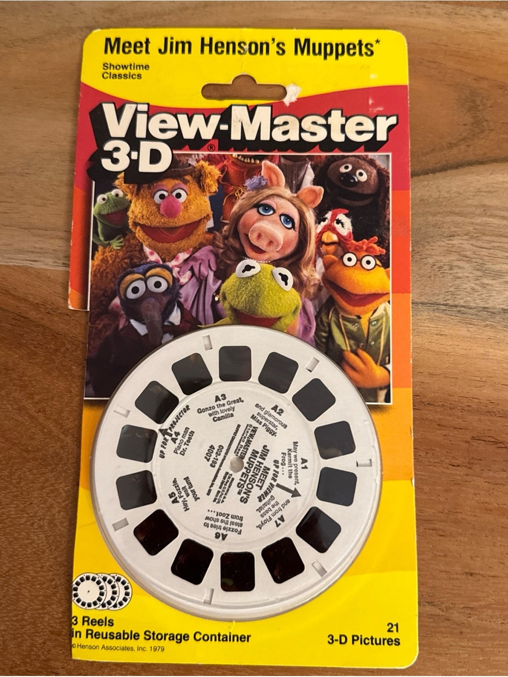 VINTAGE MEET JIM HENSON'S MUPPETS View-Master 3-D Reels No. 4007 1979
